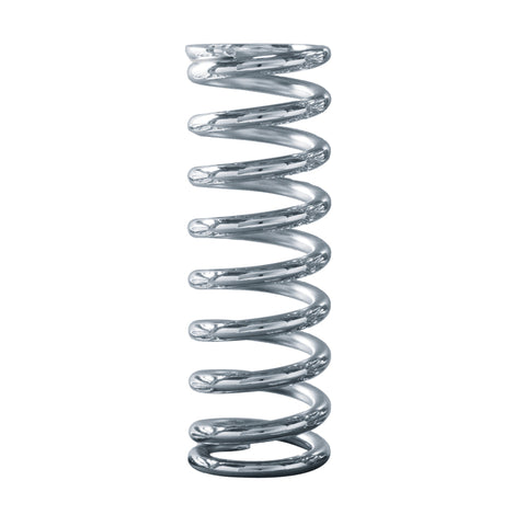 QA1 2-1/2in ID Spring - 8in Length x 400lbs/in - Chrome Plated - 8CS400