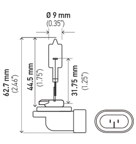 Hella Bulb 889 12V 27W Pgj13 T325 - 889