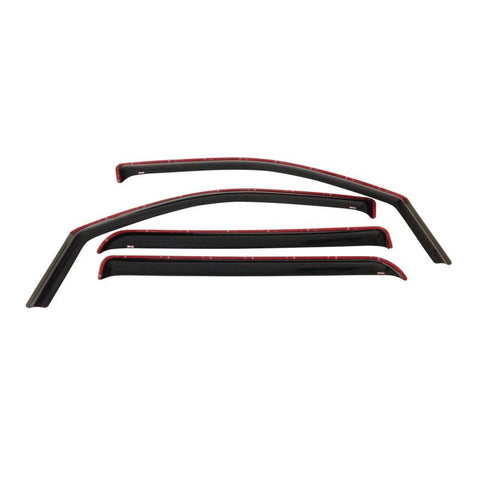 Westin 2000-2005 Ford Excursion In-Channel Wind Deflector 4pc - Smoke - 72-37483