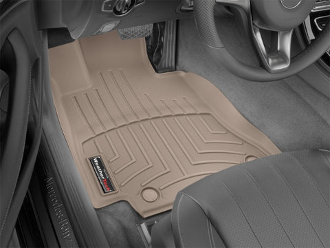 WeatherTech 2020+ Audi A5/S5 Rear (2nd Row) FloorLiners - Tan (COUPE ONLY) - 459374