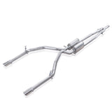 Stainless Works Chevy Silverado/GMC Sierra 2007-16 5.3L/6.2L Exhaust Y-Pipe Under Bumper Exit - CT14CBUBY