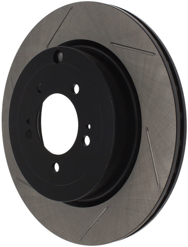 StopTech Power Slot 08-09 Evo 10 Slotted Right Rear Rotor - 126.46075SR