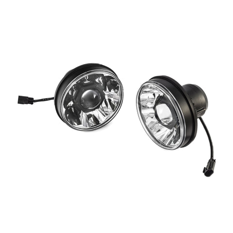 KC HiLiTES 18-20 Jeep JL/JT 7in. Gravity LED Pro DOT Approved Replacement Headlight (Pair Pack Sys) - 42342