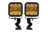 Diode Dynamics 2022 Toyota Tundra SS5 Pro Stage Series Ditch Light Kit - Yellow Combo - DD7400