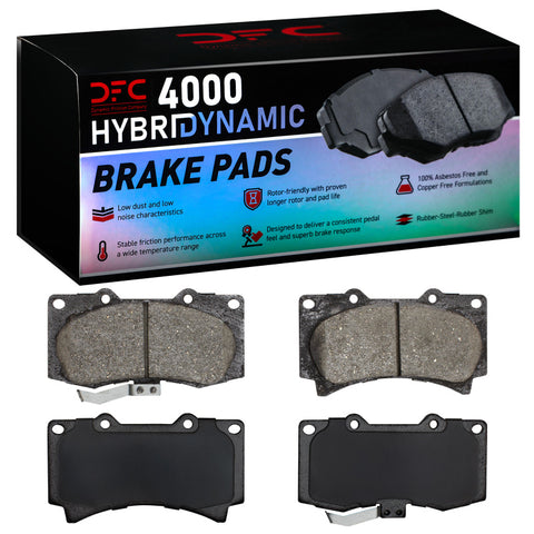 DFC 06-10 Hummer H3T Front 4000 Hybridynamic Brake Pads - 4000-1119-00