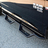 Westin 19-23 RAM 1500 Classic Crew Cab Outlaw Drop Nerf Step Bars - Textured Black - 20-13565