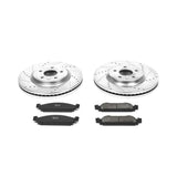 Power Stop 09-11 Ford Flex Front Z23 Evolution Sport Brake Kit - K5509