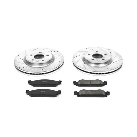 Power Stop 09-11 Ford Flex Front Z23 Evolution Sport Brake Kit - K5509