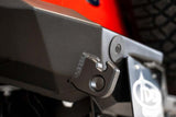 Addictive Desert Designs 2021+ Ford Bronco Rock Fighter Rear Bumper - Hammer Black - R23012NA01NA