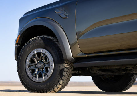 Ford Racing 15-22 F-150 18x7.5in Matte Gray Wheel Kit - M-1007K-RR17