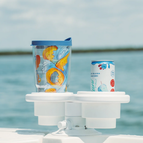 SeaSucker 2-Cup Holder Horizontal - White - MC5300W-6