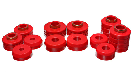 Energy Suspension Ford Ranger Cab Mount Set - Red - 4.4103R