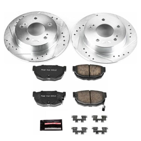 Power Stop 94-98 Nissan 240SX Rear Z23 Evolution Sport Brake Kit - K1174