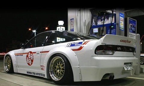 GReddy 89-93 Nissan Silvia 2Dr Rocket Bunny (PS13) Front Wide Fenders V1 **Must Ask/Call to Order** - 17020234