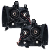 Oracle Lighting 07-14 Chevrolet Suburban Pre-Assembled LED Halo Headlights -Blue - 7008-002