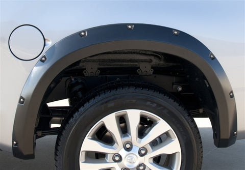 Lund 07-13 Toyota Tundra RX-Rivet Style Smooth Elite Series Fender Flares - Black (2 Pc.) - RX602SB