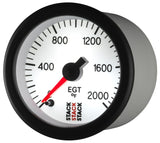Autometer Stack 52mm 0-2000 Deg F Pro Stepper Motor Exhaust Gas Temp Gauge - White - ST3364