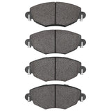 DFC 01-08 Jaguar X-Type Front 4000 Hybridynamic Brake Pads - 4000-0910-00