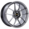 BBS RF 18x8 5x112 ET45 Diamond Black Wheel -82mm PFS/Clip Required - RF516DBK