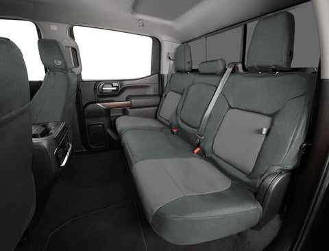 Covercraft 20-24 Ford Explorer Endura PrecisionFit Custom Third Row Seat Covers - Charcoal/Silver - GTF4179ENCS