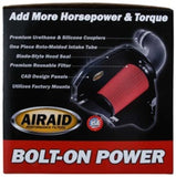 Airaid 09-13 GM Truck/SUV (w/ Elec Fan/excl 11 6.0L) CAD Intake System w/ Tube (Oiled / Red Media) - 200-233