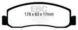 EBC 11 Ford F250 (inc Super Duty) 6.2 (2WD) Ultimax2 Front Brake Pads - UD13331