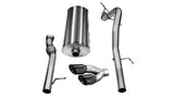 Corsa 2011-2014 GMC Yukon 6.2L V8 3in Cat-Back Single Side w Twin 4in Black Pro-Series Tips - 14882BLK