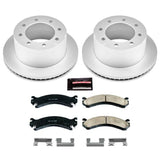 Power Stop 01-06 Chevrolet Silverado 3500 Rear Z17 Evolution Geomet Coated Brake Kit - CRK5337