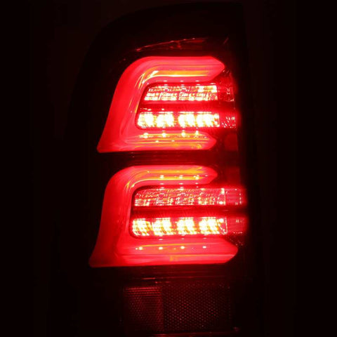 AlphaRex 97-03 Ford F-150 (Excl 4 Door SuperCrew Cab) PRO-Series LED Tail Lights Red Smoke - 654020