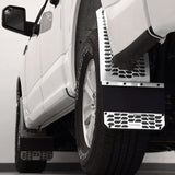 Putco 15-20 Ford F-150 - Set of 2 Mud Skins - Polished SS w/ Hex Shield - 78010