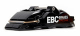 EBC Racing 14-19 BMW M3 F80/F82/F87 3.0T Black Apollo-6 Front Right Caliper - BC6104BLK-R