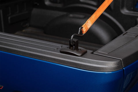 Putco 2020 Chevy Silverado/ GMC Sierra - Push-Up Tie Downs for Rear Stake Pockets (Pair) - Black - 99915B