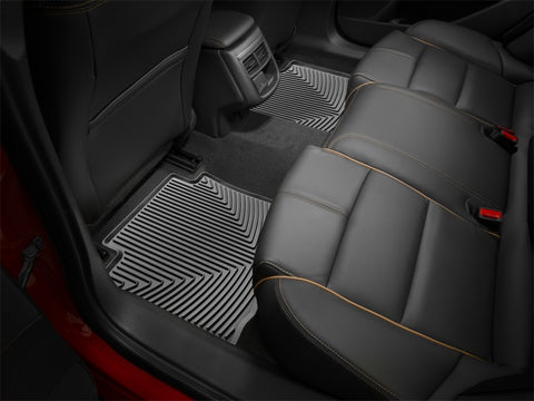 WeatherTech 2016+ Honda Civic Sedan / Coupe Rear Rubber Mats - Black - W391
