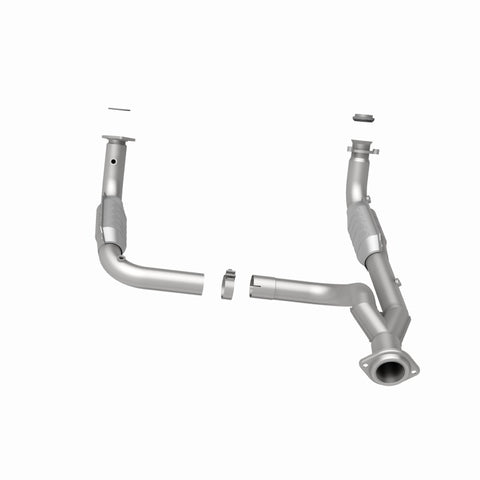 MagnaFlow Direct Fit Catalytic Converter 07-09 Hummer Truck H2 Y-Pipe Assy - 49679