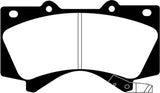 EBC 08+ Lexus LX570 5.7 Yellowstuff Front Brake Pads - DP41815R