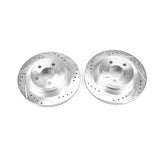 Power Stop 16-18 BMW X1 Rear Evolution Drilled & Slotted Rotors - Pair - EBR1657XPR