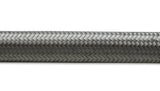 Vibrant -8 AN SS Braided Flex Hose (2 foot roll) - 11908