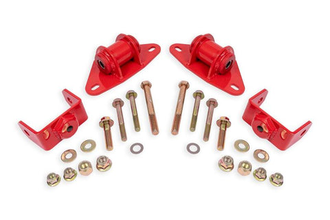 BMR Suspension 14-19 Chevrolet Corvette Motor Mount Kit - Red - MM570R