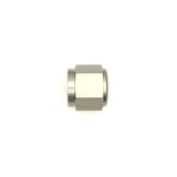 DeatschWerks 10AN Female Flare Cap - Anodized Matte Black - 6-02-0716-B
