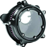 Performance Machine Vision Air Cleaner W/Bezel - Black Ops - 0206-2157-SMB