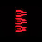 AlphaRex 02-06 Dodge Ram1500 + 03-06 Dodge Ram2500/3500 Luxx-Series LED Tail Lights (Pair) Black/Red - 641030