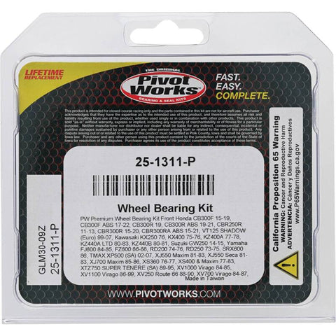 Pivot Works Premium Wheel Bearing - 25-1311-P