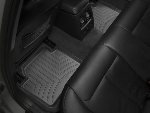 WeatherTech 2016+ BMW 7-Series G12 Sedan Rear FloorLiner - Black (w/o Rear Executive Lounge Seating) - 448742