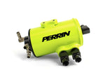 PERRIN 15-19 Subaru WRX Air Oil Separator - Neon Yellow - PSP-ENG-609NY