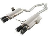 aFe MACHForce XP Exhaust Cat-Back 2.5in Dia Carbon Fiber Tips SS-304 08-13 BMW M3 (E90) V8 4.0L - 49-36311-C