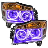 Oracle Nissan Titan 04-07 Halo Kit - ColorSHIFT w/ 2.0 Controller - 2674-333