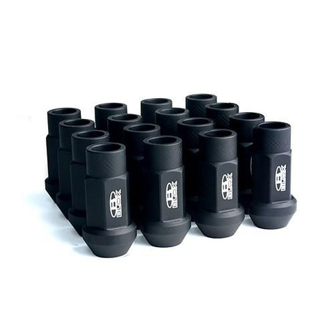 BLOX Racing Street Series Forged Extended Lug Nut Black Single - BXAC-00102-SSBK