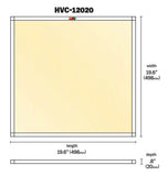 K&N HVAC Filter - 20 x 20 x 1 - HVC-12020
