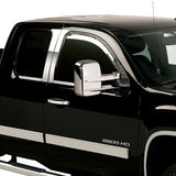 Putco 2020 Chevy Silv/Sierra HD 2500/3500 Crew/Dbl Cab (Front Only) Element Chrome Window Visors - 480244