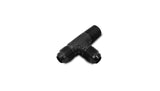 Vibrant -6AN x 1/4in NPT Flare to Pipe On Run Tee Adapter Fitting - Aluminum - 10472